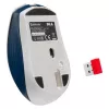 Draadloze gaming-muis DEFENDER MM-282 RF — dubbelhandig, optisch 1800 DPI, 5 knoppen, USB, op batterijen