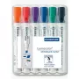 Marker Staedtler 351 B WP6 6 stuks zwart blauw groen oranje rood paars