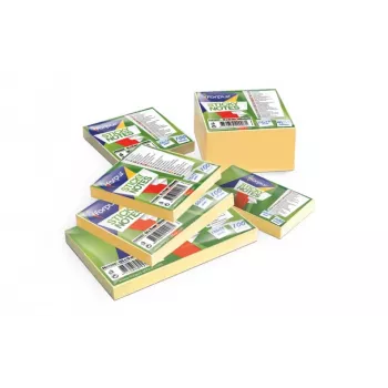 Plaknotitieblok Forpus FO42006 rechthoekig geel 100 vel