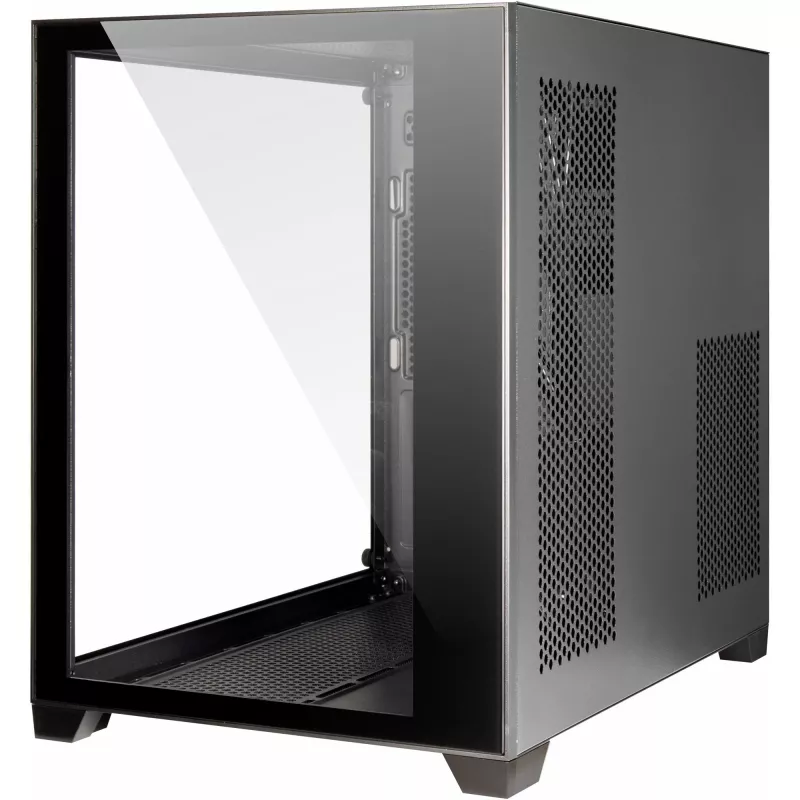 PC-behuizing Inter-Tech C-501 Aspect midi tower zwart