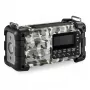 Draagbare noodradio Sangean MMR-99 DAB+ met handzwengel en zonne-oplading, Artic Camo