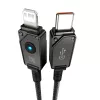 Baseus Unbreakable USB-C-naar-iP-kabel 2 m 20 W zwart