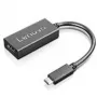 Lenovo 4X90M44010 USB-grafische adapter zwart