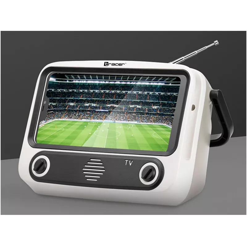 Mobiele standaard TRACER T-MLX48046 met Bluetooth-luidspreker, verstelbare telefoon-/tablethouder