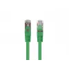 Lanberg PCF6-20CC-0025-G Cat.6 F/UTP patchkabel, verpakking van 10, 0,25 m, Groen