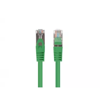Lanberg PCF6-20CC-0025-G Cat.6 F/UTP patchkabel, 10-pack, 0,25 m, groen