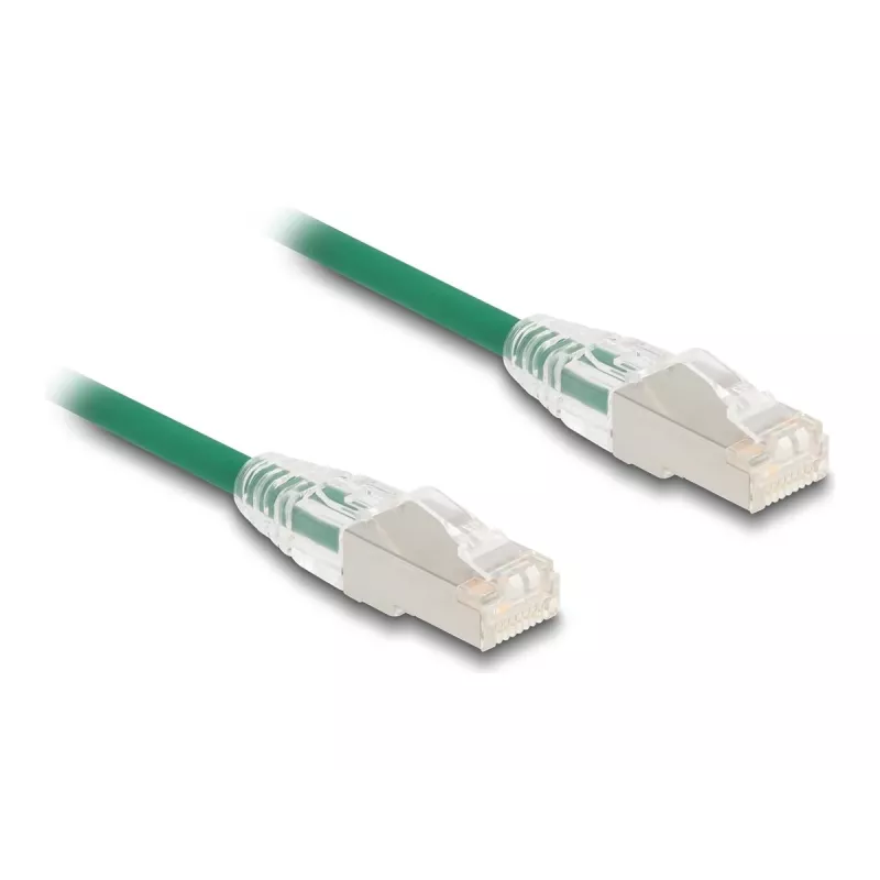 DeLOCK netwerkkabel RJ45 Cat.6A stekker naar stekker 3 m groen
