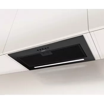 Inbouwafzuigkap AMICA OMC6271B, koolstoffilter, 54 dB, energie-efficiëntieklasse C