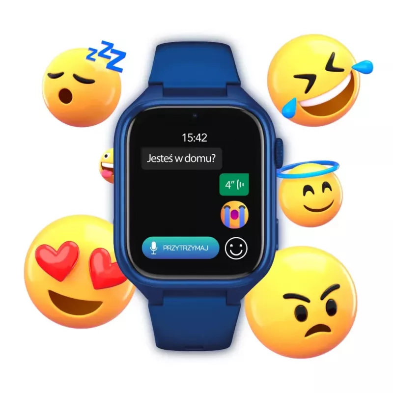 Smartwatch Stelio Junior 4G ST-SWJ101-NB – 4G-kinderhorloge, marineblauw