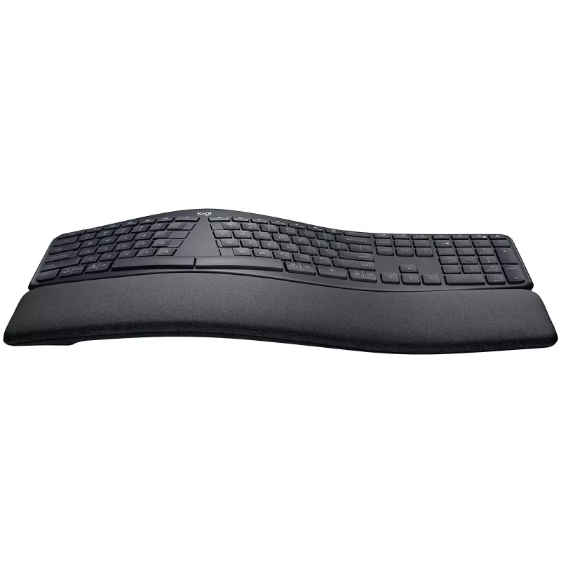 Logitech ERGO K860 - toetsenbord - draadloos - 2,4 GHz, Bluetooth 5.0 - QWERTY - GB - grafiet