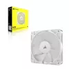 Corsair RS120 CO-9050192-WW 120 mm PWM-behuizingventilator, 420–2100 RPM, enkele verpakking, wit