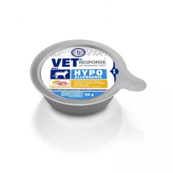 VET RESPONSE hypoallergeen kalkoen - natvoer voor katten - 85g