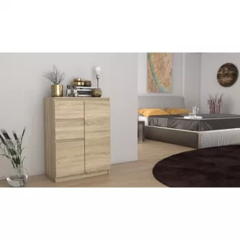 Topeshop 2D2S SONOMA ladekast