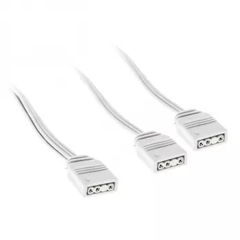 Kolink ARGB 1-2 splitterkabel - 30cm, wit (PGW-AC-KOL-155)