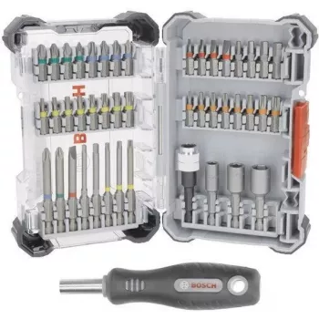 Bitset Bosch 44-delig Extra Hard 2607017732 — schroef- en boorbitjes, verschillende typen en maten
