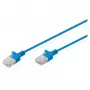 Patchkabel DIGITUS CAT6 U-UTP slank, 5 m, zwart
