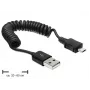 USB-kabel DeLOCK USB 2.0-A/USB micro-B 0,6 m