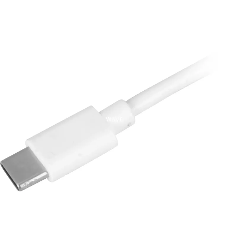 USB-adapterkabel Sharkoon USB 2.0 A naar USB-C 1,5 m, wit
