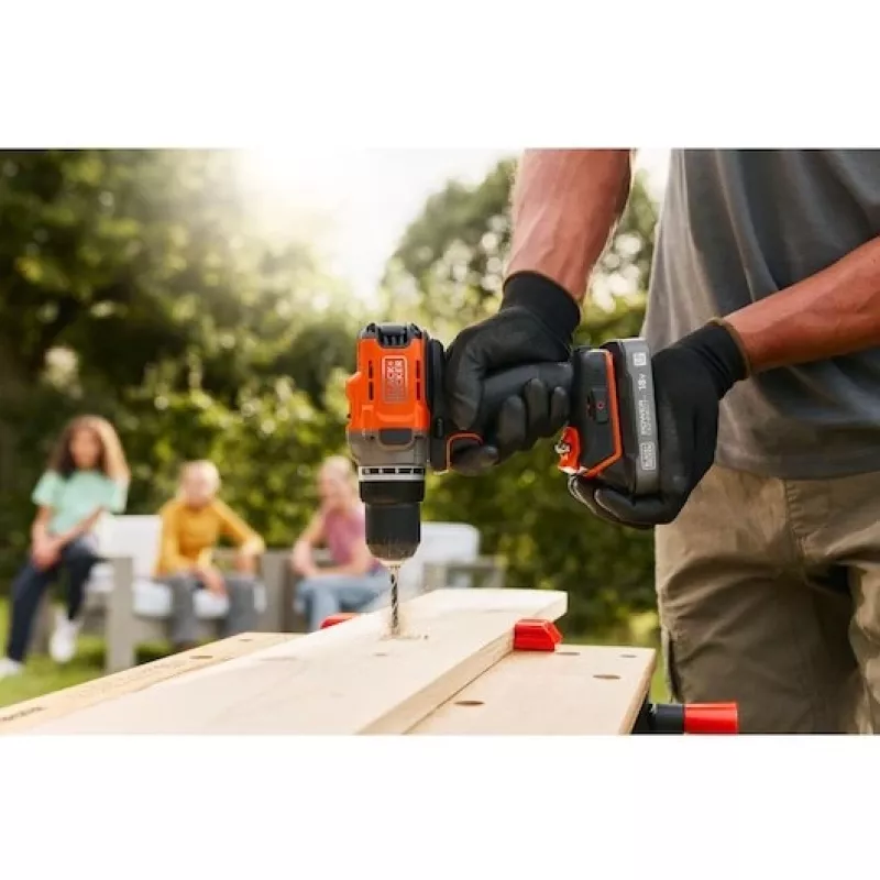 Accuschroefmachine Black & Decker BCD382XN 18V — compacte 18 V boormachine (zonder batterij)