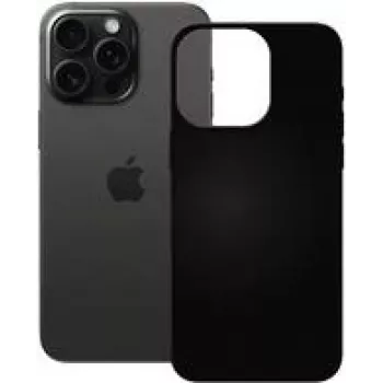 PEDEA Soft-TPU-hoesje voor Apple iPhone 16 Pro Max - zwart (50160998)