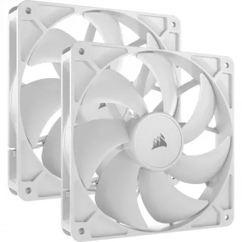 Corsair RS140 Dual Pack behuizingsventilatoren, 140 mm, wit, CO-9050195-WW