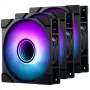 Phanteks M25 Gen2 120 mm PWM D-RGB ventilator 3-pack - zwart