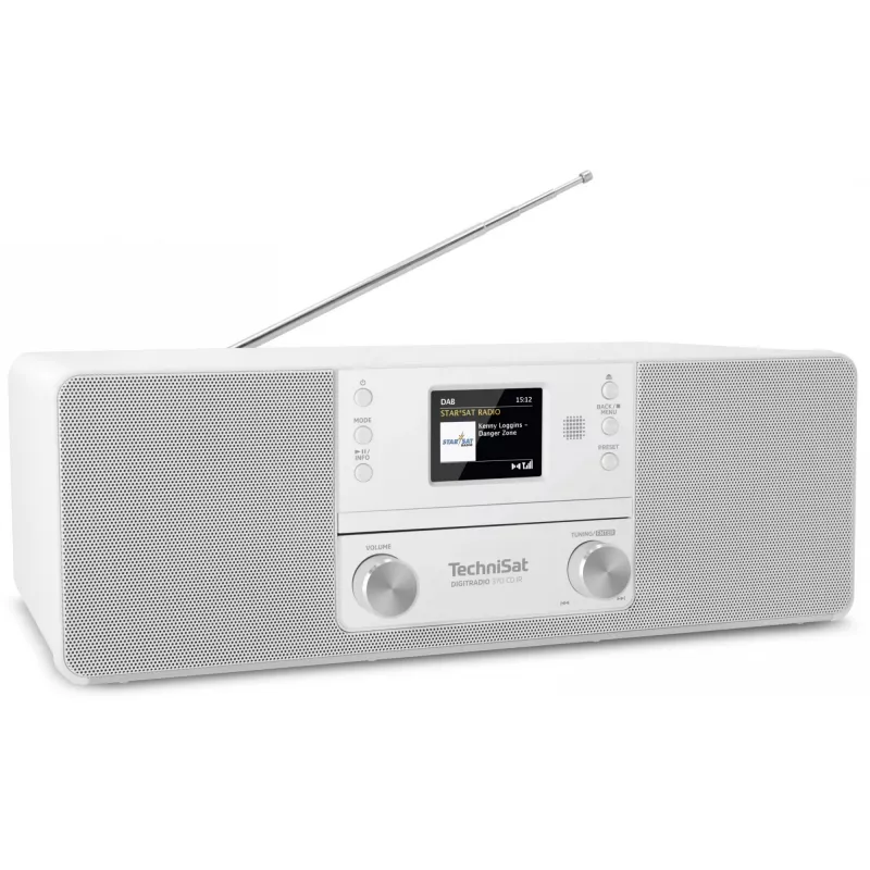 TechniSat DigitRadio 370 CD IR DAB-radio cd-/mp3-speler digitale speler radio internetradio Bluetooth-audioreceiver 10 watt