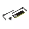 Radiatorhouder BitsPower BP-120RADHV2-BK — zwarte montagebeugel voor 120-mm-radiatoren