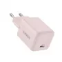 Voeding UGREEN X512 20W USB-C PD-snelladen, roze, 100–240V ingang, 1× USB-C