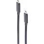 USB-kabel ShiverPeaks BS13-65015 USB4 Gen 3x2 0,5 m zwart