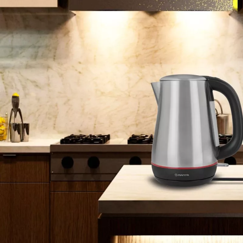 Waterkoker MANTA 1,7L 2200W roestvrij staal