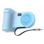 Actieve telefoonhouder Belkin Stage PowerGrip – 9300 mAh accu, lichtblauw