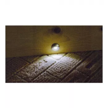 Synergy 21 S21-LED-L00024 geschikt voor binnen/buiten voor binnen inbouwspot 0,6 W zwart - zilver lichtspot