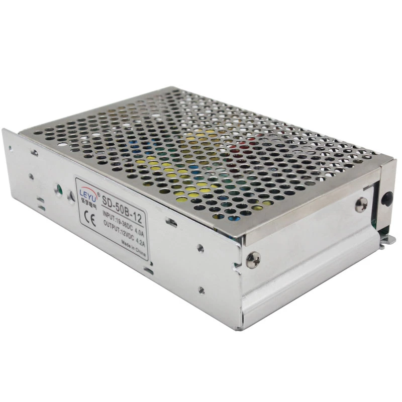 Extralink SD-50B-12 DC/DC spanningsomvormer, 24V naar 12V, 50W