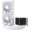 Jonsbo D32 STD pc-behuizing + TRYX PANORAMA complete vloeistofkoeling, ARGB - 240 mm, wit