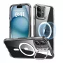 Telefoonhoesje ESR Classic Hybrid voor iPhone 16 Plus – transparant met geïntegreerde standaard