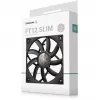 120-mm-PWM-slim behuizingsventilator DeepCool FT12 slim – zwart, low-profile-ontwerp, PWM-regeling