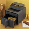 Heteluchtfriteuse JATA JEFR1270 7 L 1600 W zwart