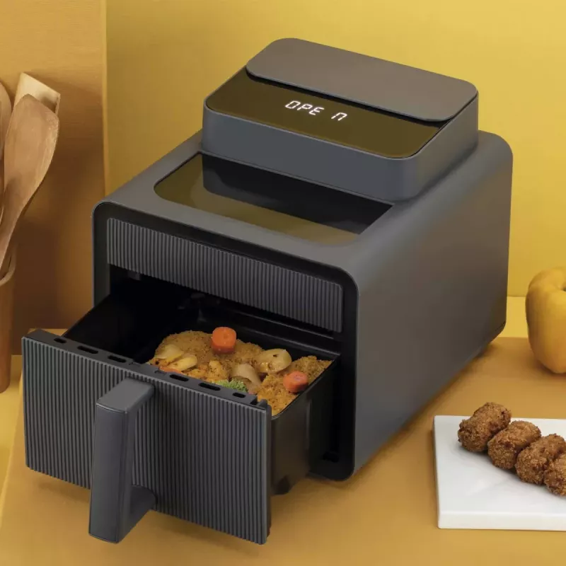 Heteluchtfriteuse JATA JEFR1270 7 L 1600 W zwart