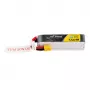 Tattu 3s 550mAh 95C 11.4V HV LiPo accu met XT30 stekker Long-Pack connector