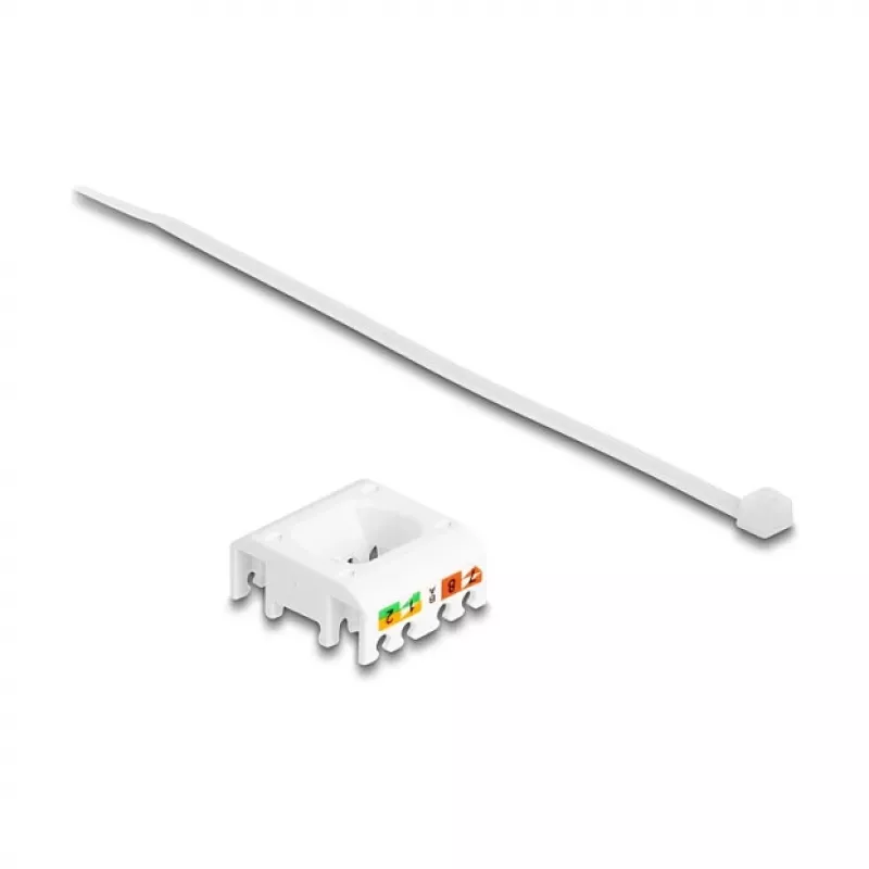 DeLOCK keystone-module RJ45-bus naar LSA Cat.6A slank gereedschapsloos