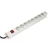 DIGITUS Professional A-19-STRIP-2-IMP – stroomverdeeleenheid (rack – rackmonteerbaar) – wisselstroom 250 V – ingangsvoeding – uitgang