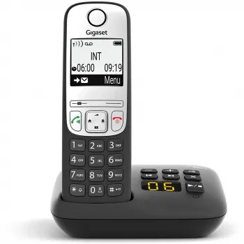Gigaset A690A - Analoog/DECT-telefoon - Draadloze handset - Handsfree - 100 contacten - zwart (S30852-H2830-B101)