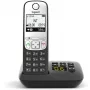Gigaset A690A - Analoog/DECT-telefoon - Draadloze handset - Handsfree - 100 contacten - zwart (S30852-H2830-B101)