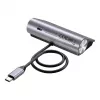 USB-hub Unitek H1337AGY01 – 4 poorten (2×USB-C, 2×USB-A), tot 5 Gbit/s per poort, aluminium, zilver