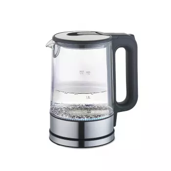 Waterkoker Maestro MR-053 1,7 l 2200 W glazen behuizing zwart met waterstandindicator