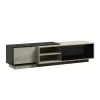 Cama TV-kast SIGMA1 180 Sonoma-eiken/zwart glanzend