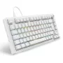 Sharkoon SGK25 75% QWERTZ USB bedrade RGB LED toetsenbord wit