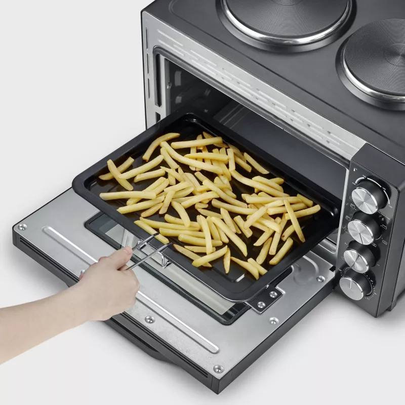 Toaster-oven Severin TO 2074 30L 2500W zwart grill