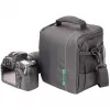 Schoudertas Rivacase 7420 zwart SLR-compatibel